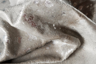5'x7' Scotland Cowhide Rug, Gray/Silver