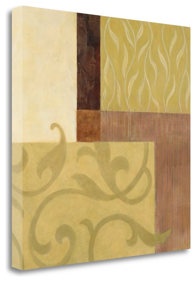 "Garden Terrace II" By Glenys Porter, Giclee Print on Gallery Wrap Canvas