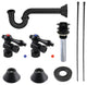CC53300VKB30 Plumbing Sink Trim Kit with P-Trap and Drain
