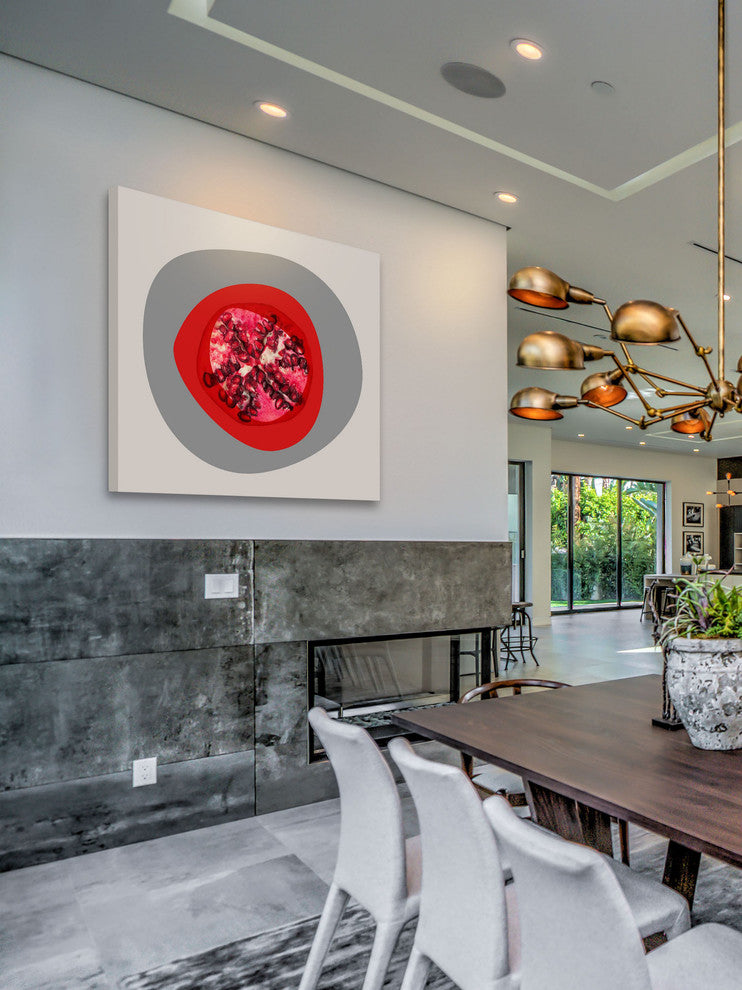 "Pomegranate" Painting Print on Canvas by Irena Orlov