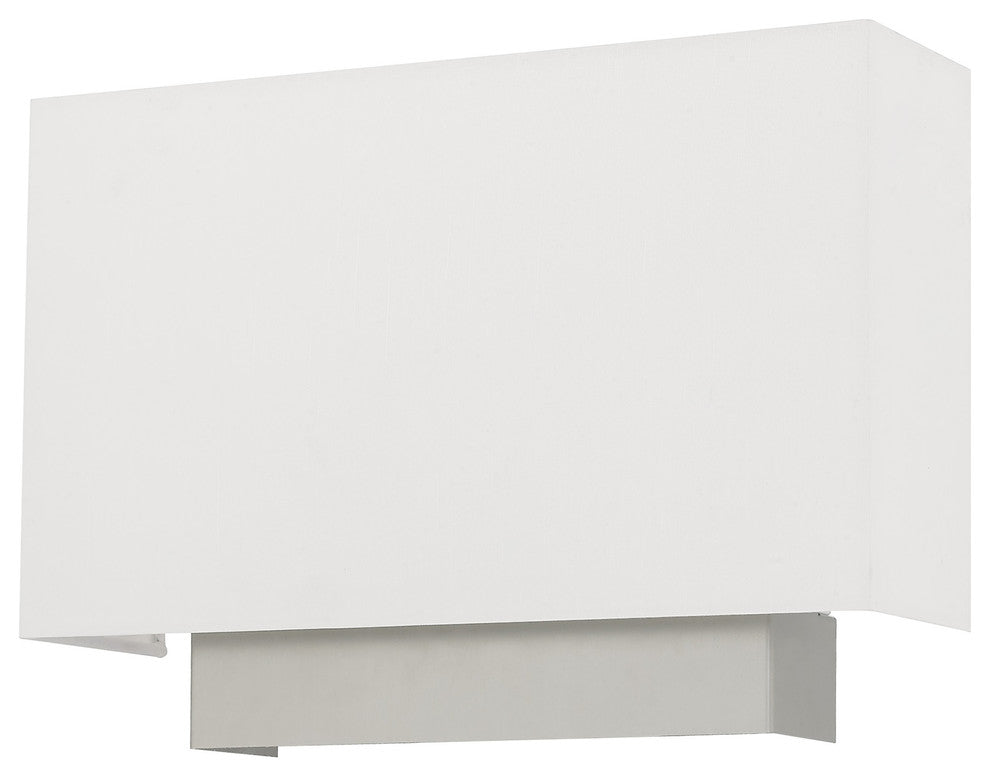Livex Lighting Brushed Nickel 1-Light ADA Wall Sconce