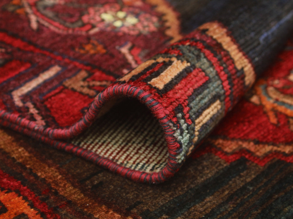 Semi-Antique Heidy Navy Runner