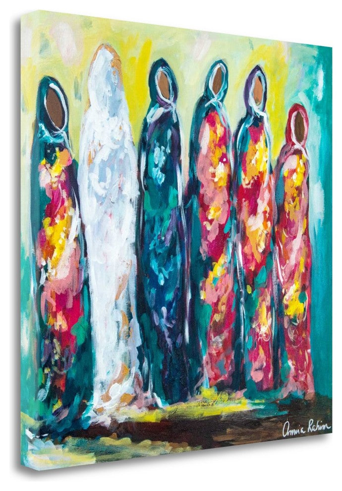 "The Wedding" By Amira Rahim, Giclee Print on Gallery Wrap Canvas, Ready to Hang
