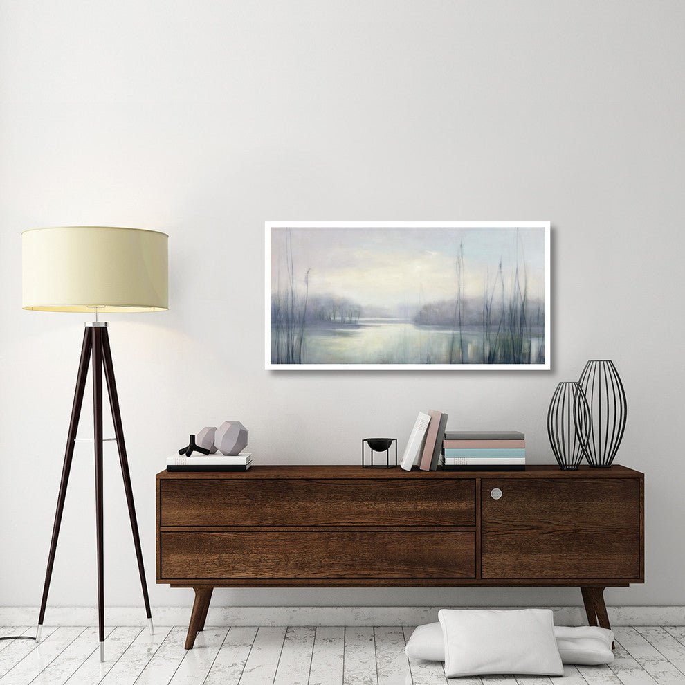 "Misty Memories" Digital Paper Print by Julia Purinton, 50"x26"