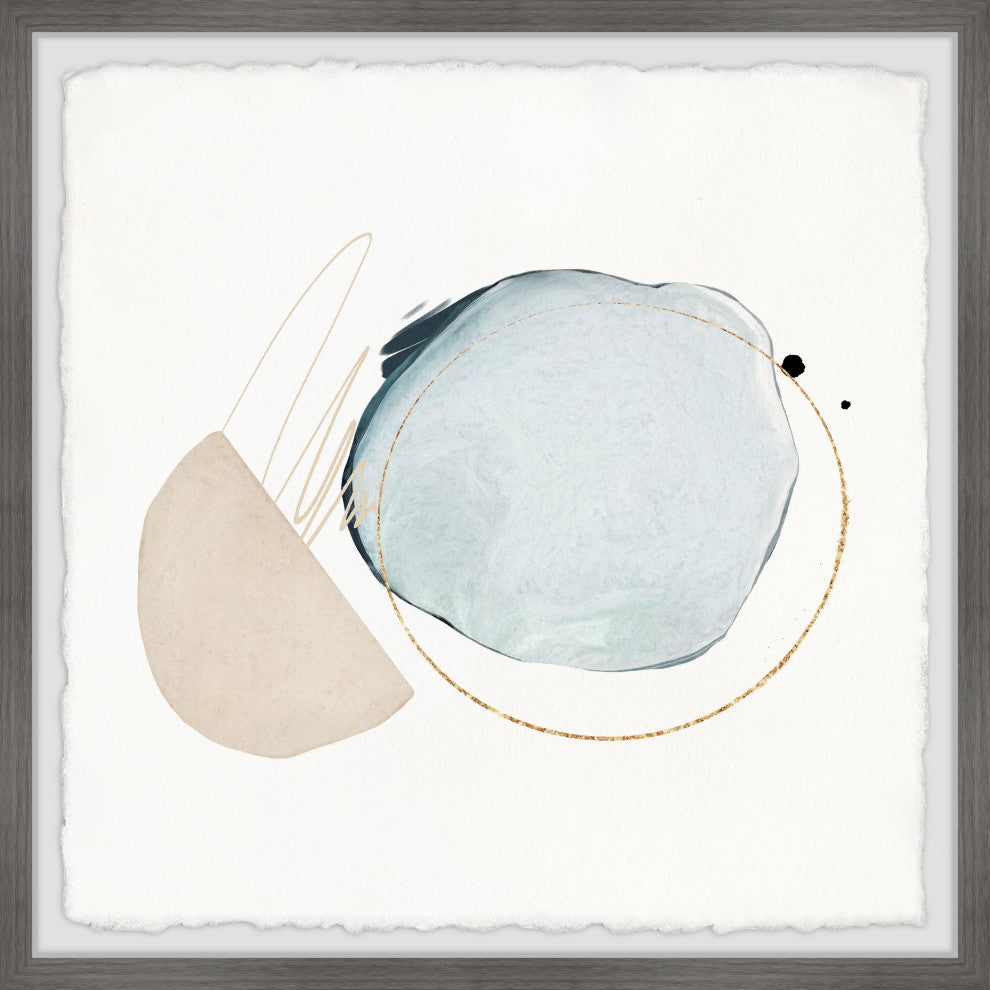 "Winter of Uncertainty" Framed Painting Print, 32x32