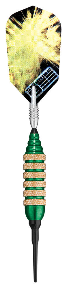 Spinning Bee Green Soft Tip Darts, 16 Grams