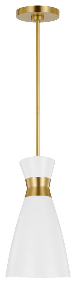 Heath Pendant, Burnished Brass