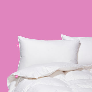 White Down Comforter, Xl King, Summer Weight