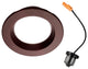 4" Oil-Rubbed Bronze Recessed LED Downlight, 5000K (DLR45061205KOB)