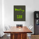 "SAN San Diego Poster 2" Fine Art Print