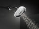 Delta H2Okinetic 3-Setting Raincan Shower Head, Chrome, 52686