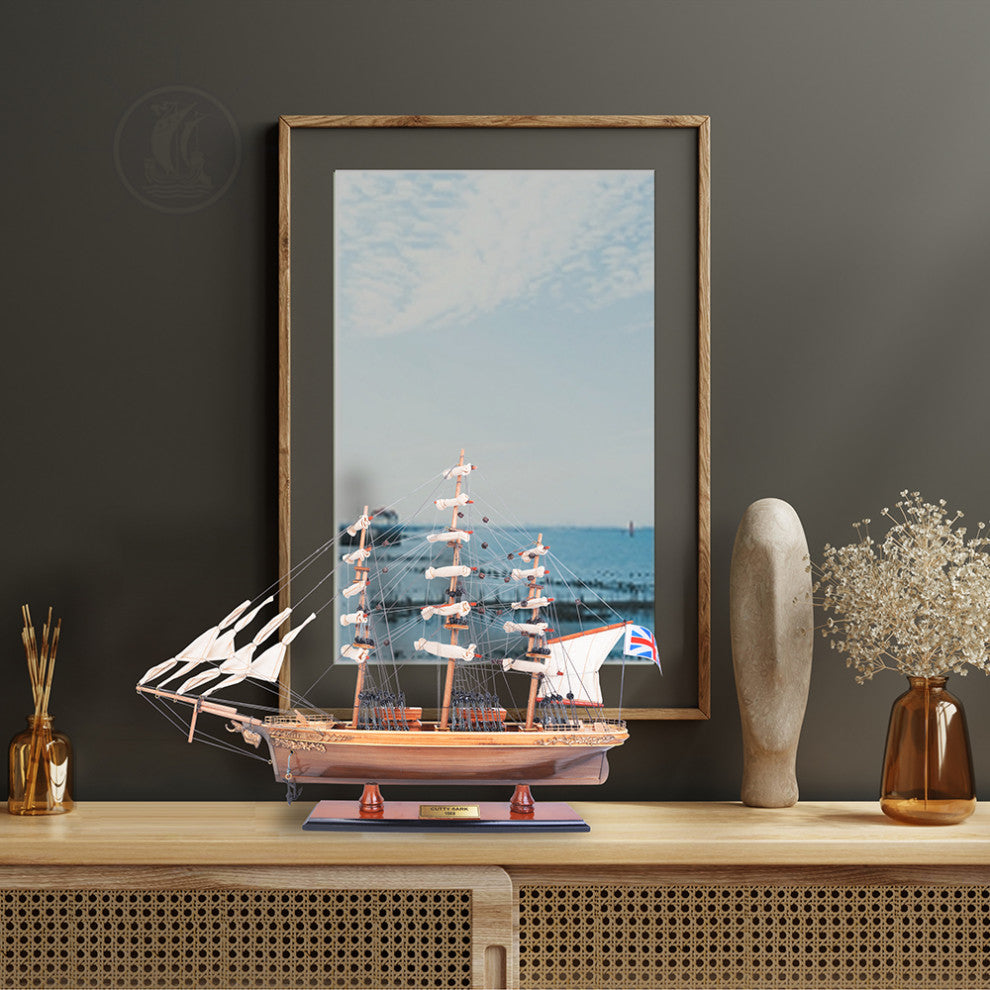 Cutty Sark Small Museum-quality Fully Assembled Wooden Model Ship