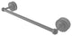 Prestige Regal 18" Shower Door Towel Bar, Matte Gray