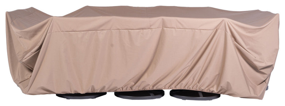 Weatherproof Large Outdoor Furniture Cover for 9-Piece Rectangular Dining Set