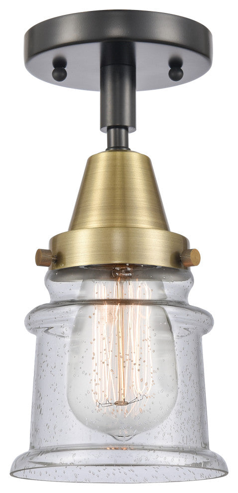 INNOVATIONS LIGHTING 447-1C-BAB-G184S Small Canton Flush Mount