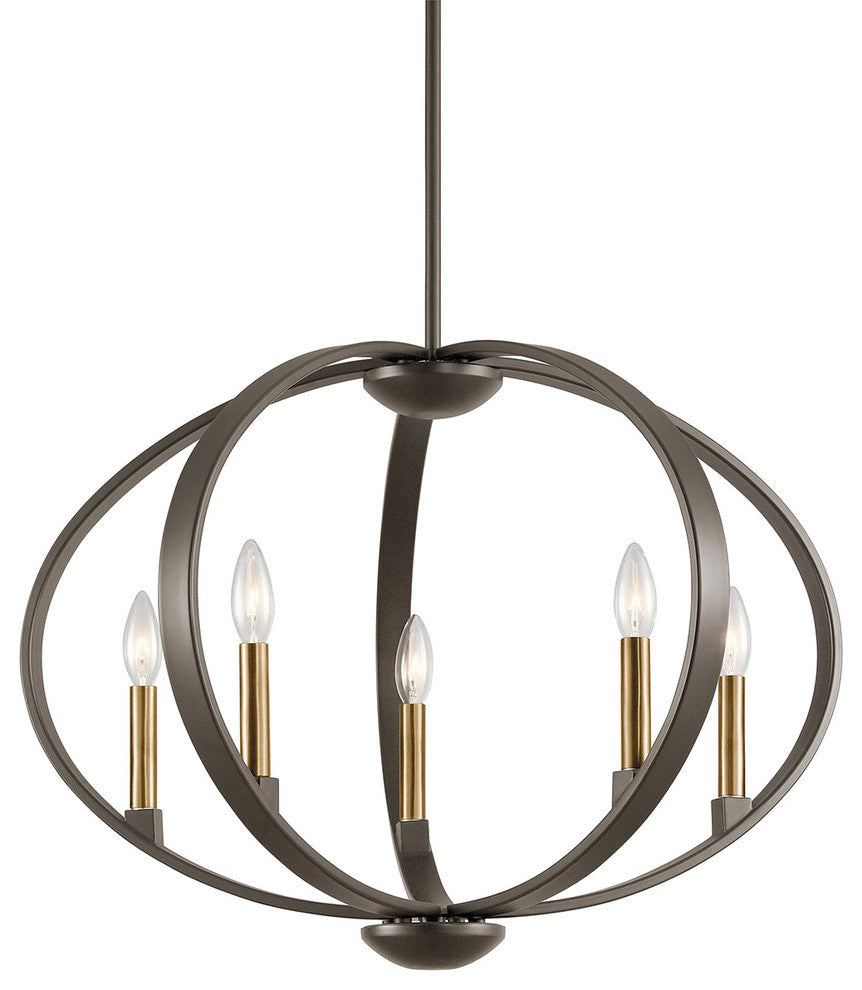 Kichler Elata Five Light Pendant 43871OZ