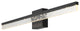 Mario 22" 1-Light 360-Degree Rotatable Integrated LED, Black/Clear, Width: 30"
