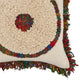 Throw Pillow Cover With Boho Circle Design, 20"x20", Multi