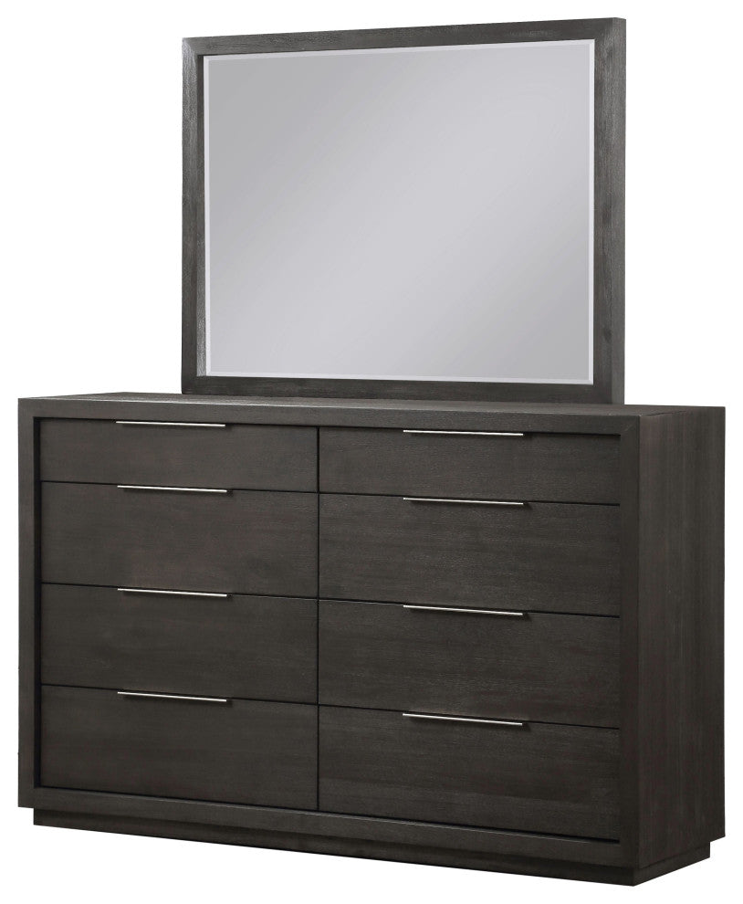 Modus Oxford 5 Piece Cal King Canopy Bedroom Set With 2 Nightstand, Dolphin