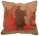 Cowboy Western Throw Pillow, 18"x18"
