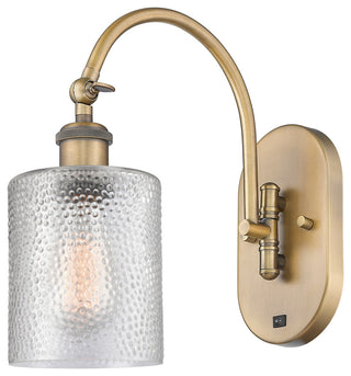 Innovations 518-1W-BB-G112 1-Light Sconce, Brushed Brass