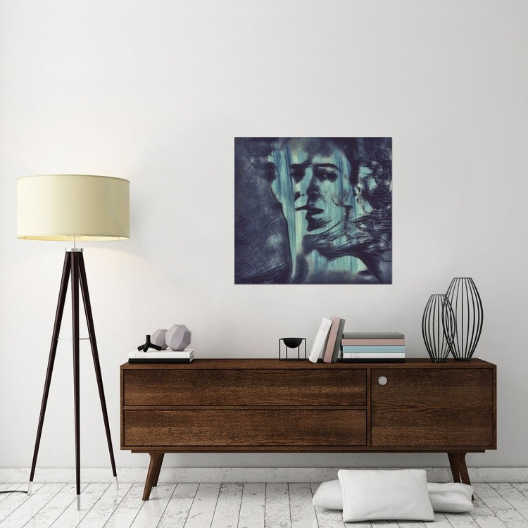 "Beginnings( Portrait )" Stretched Canvas Giclee by Dalibor Davidovic, 36x33"