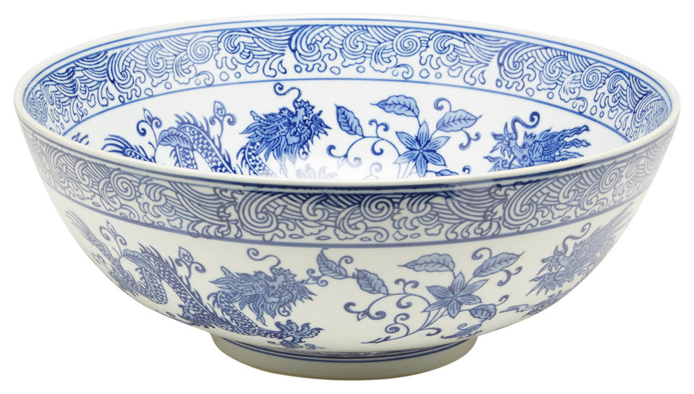 Blue and White Bowl