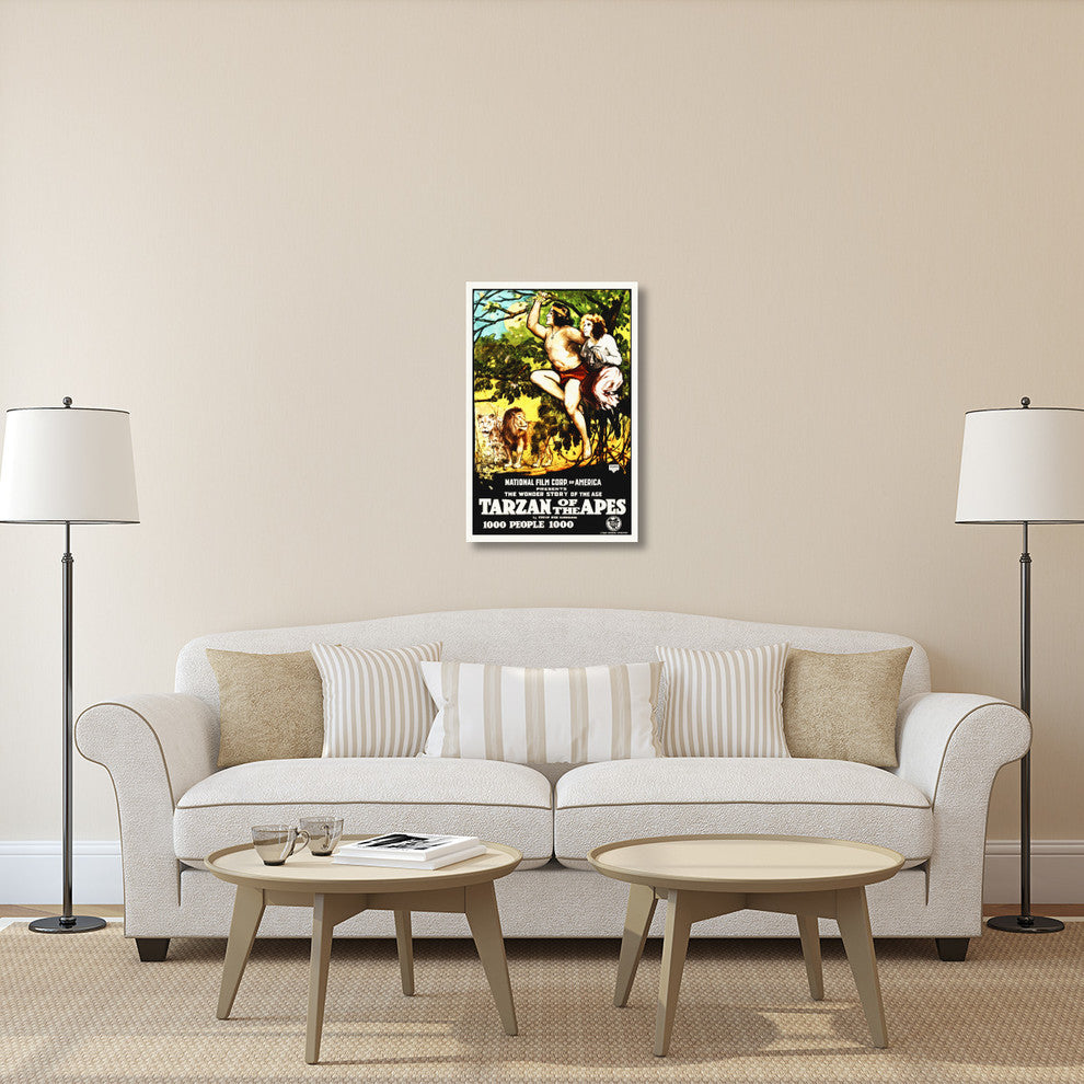 "Tarzan of The Apes - 1915" Canvas by Hollywood Photo Archive, 24x36"