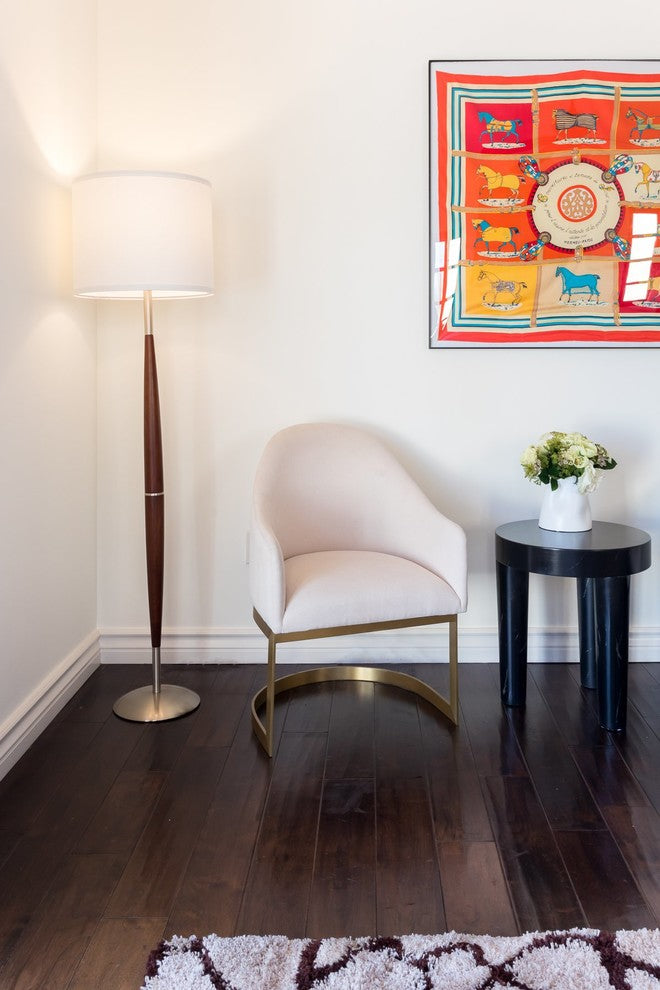 Brightech Lucas - Mid Century Modern Floor Lamp For Living room and Bedroom