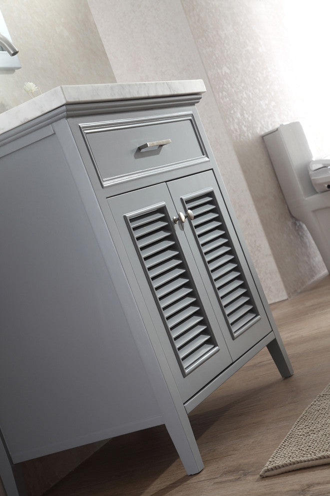 Kensington 31" Single Sink Vanity Set, Gray