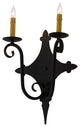 12 Wide Angelique 2 Light Wall Sconce