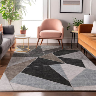 Premium Machine Washable Mayfield AMF636 Chocolate 10' x 14' Rug
