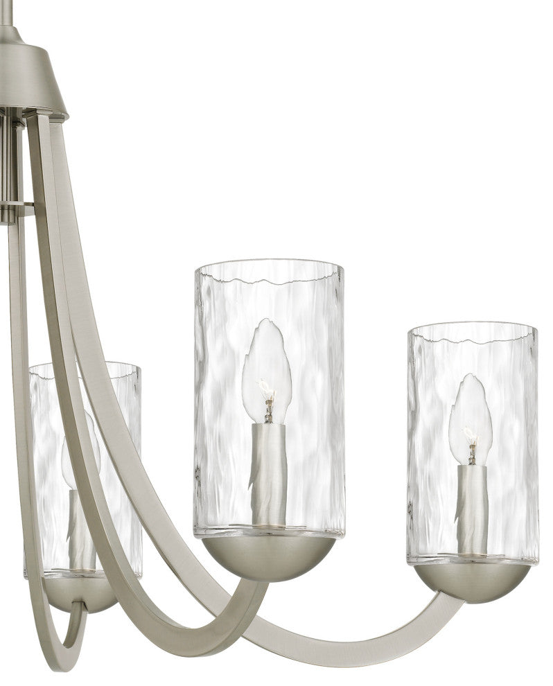 Quoizel ALD5032 Allard 6 Light 32"W Taper Candle Style Chandelier - Brushed