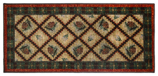 Cozy Cabin Pleasant Pine Lodge Accent  Rug, , 24"x60"