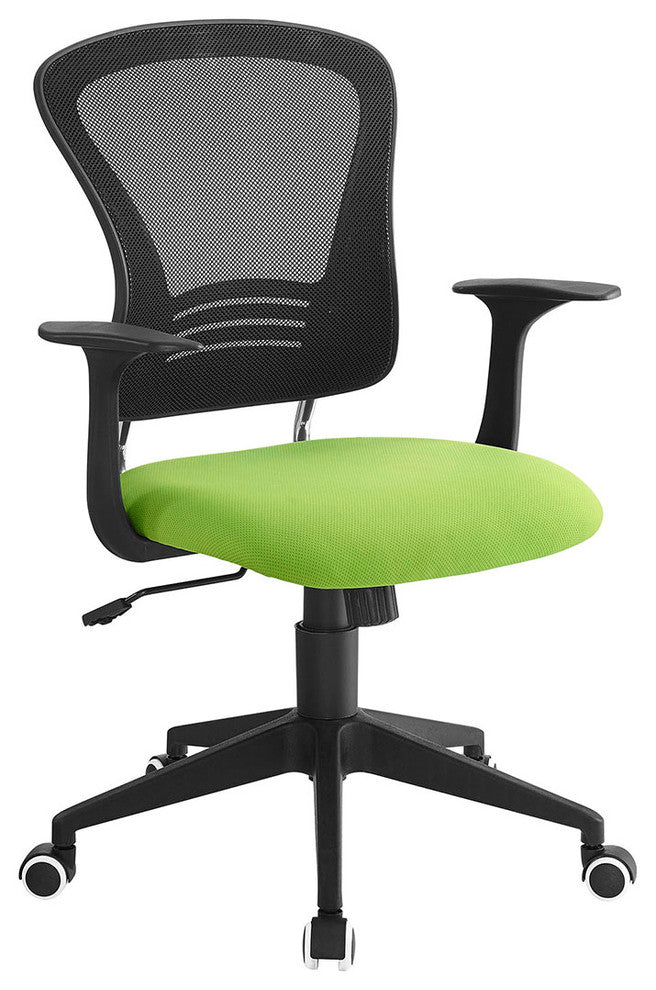 Cool Office Desk Chair, "Paterson", Green