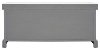 Safavieh Briar 3 Drawer Storage Bench, Distressed Grey/Sand