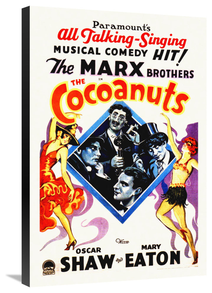 "Marx Brothers - Cocoanuts 02" Canvas by Hollywood Photo Archive, 20x30"