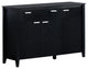 Wooden Dining Server Buffet, Black