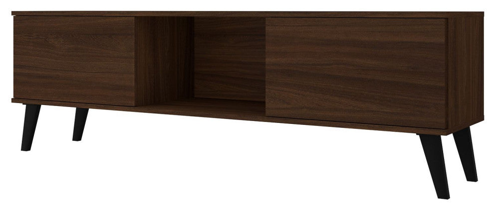 Doyers 62.20 TV Stand in Nut Brown