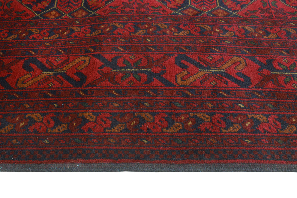 Khal Mohammadi Tayte Red/Navy Rug, 6'7x9'7