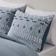 Dora Organic Cotton Chambray 3-Piece King/Cal King, Duvet Cover Set, No Insert