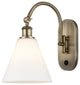 Innovations 518-1W-AB-GBC-81-LED 1-Light Sconce, Antique Brass