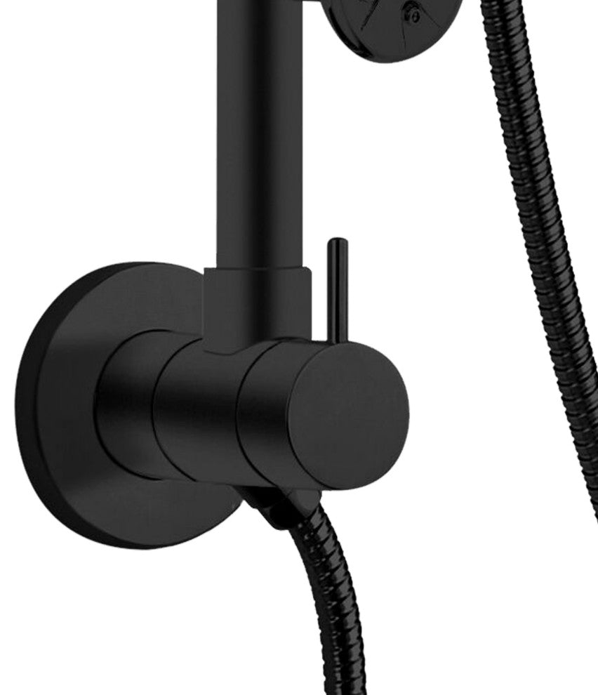 PULSE 1089-MB ShowerSpas Lanai Matte Black Shower System