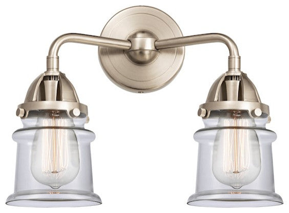 Innovations Lighting 288-2W-SN-G182S-LED 2 Light, 13.25", Brushed Satin Nickel