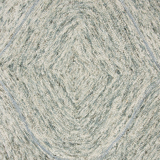 Rizzy Home Brindleton BR364A Green Trellis Area Rug, 3'x5'