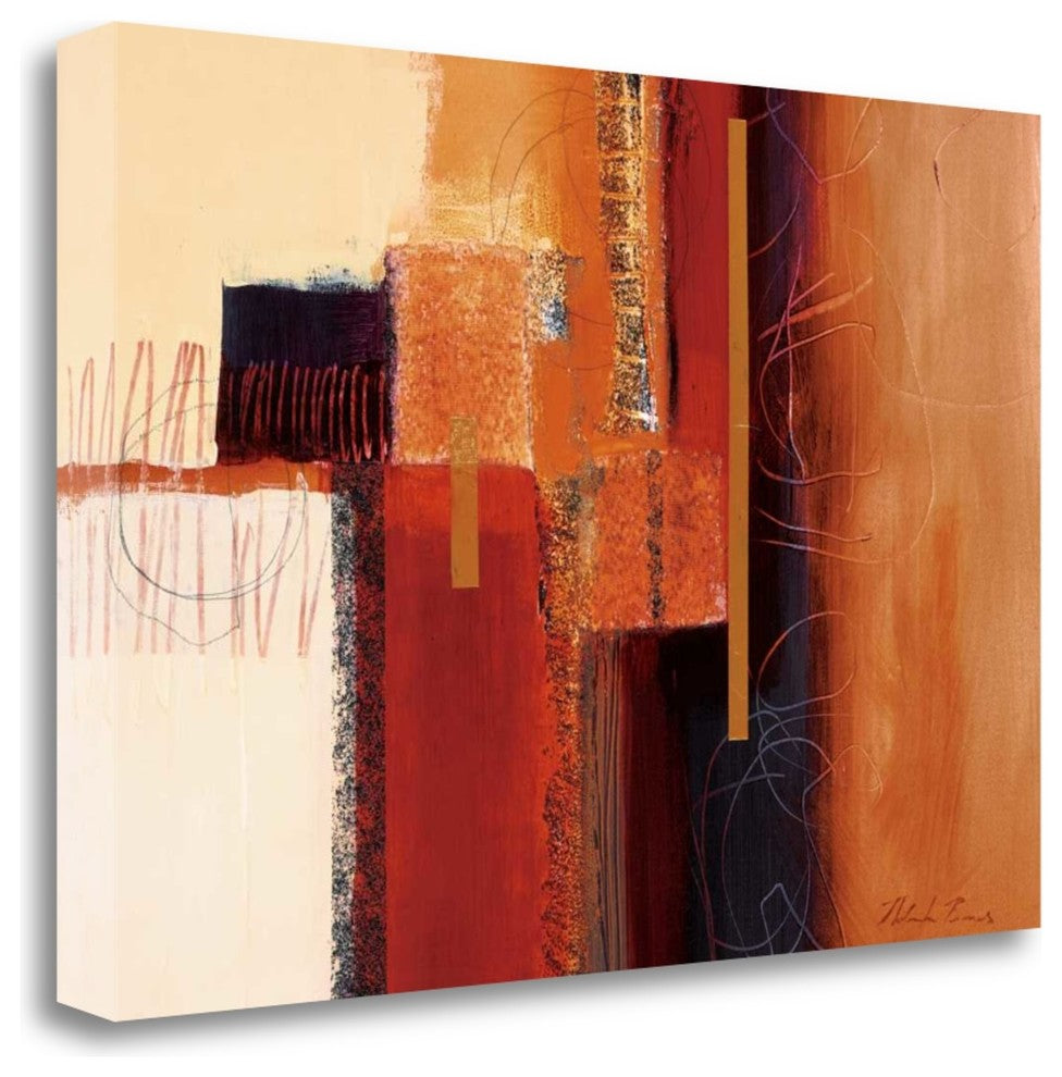 "African Jewels I" By Natasha Barnes, Giclee Print on Gallery Wrap Canvas