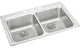 LRAD332265PD4 Lustertone Classic Stainless Steel 33" ADA Sink with Perfect Drain