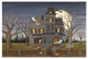 "Haunted House" Digital Paper Print by David Carter Brown, 20"x14"