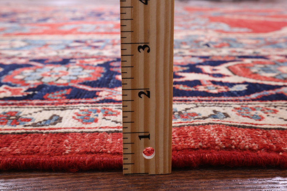 8' 11" X 12' 1" Persian Fine Serapi Handmade Wool Rug - Q12434