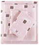 Intelligent Design Cozy Soft Cotton Flannel Printed Sheet Set, Pink Llamas